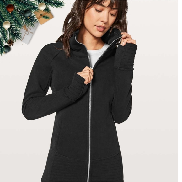 lululemon athletica Jackets & Blazers - Lululemon Jacket, Size 10, Like New Condition, Black Color